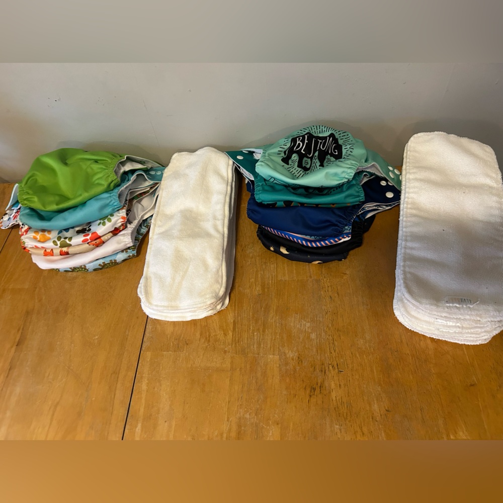 Cloth Diaper Shells and Inserts